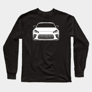 White Toyota RG86 Sketch Art Long Sleeve T-Shirt